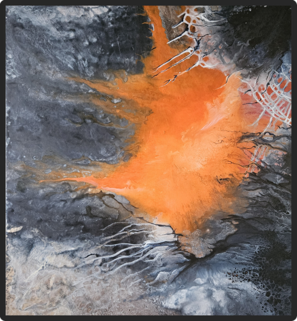 Breakthrough of Light/ Šviesos proveržis Modern art Artist: Lilija Kavaliauskiene