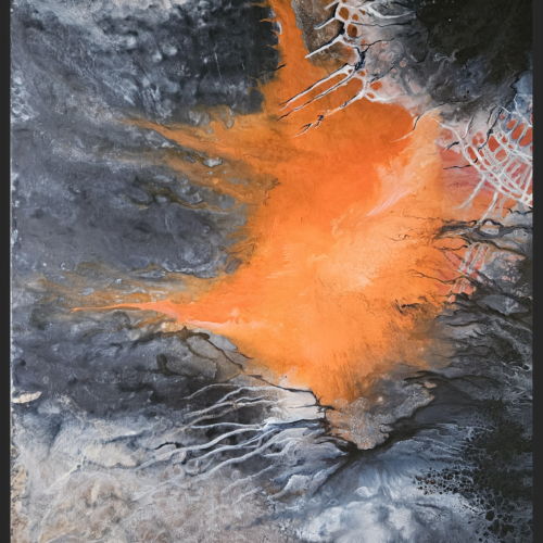 Breakthrough of Light/ Šviesos proveržis Modern art Artist: Lilija Kavaliauskiene