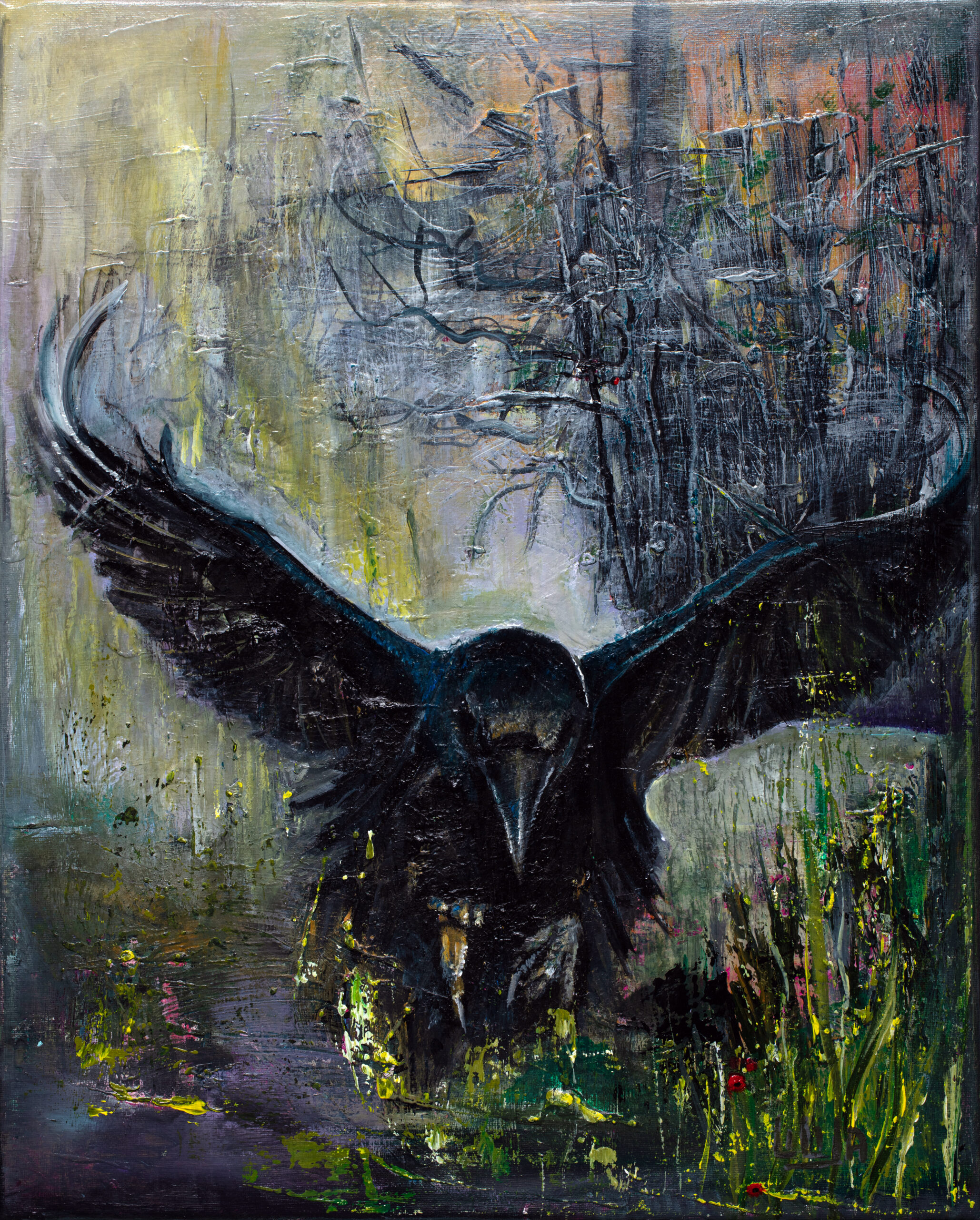Guardian Raven Artist: Lilija Kavaliauskienė