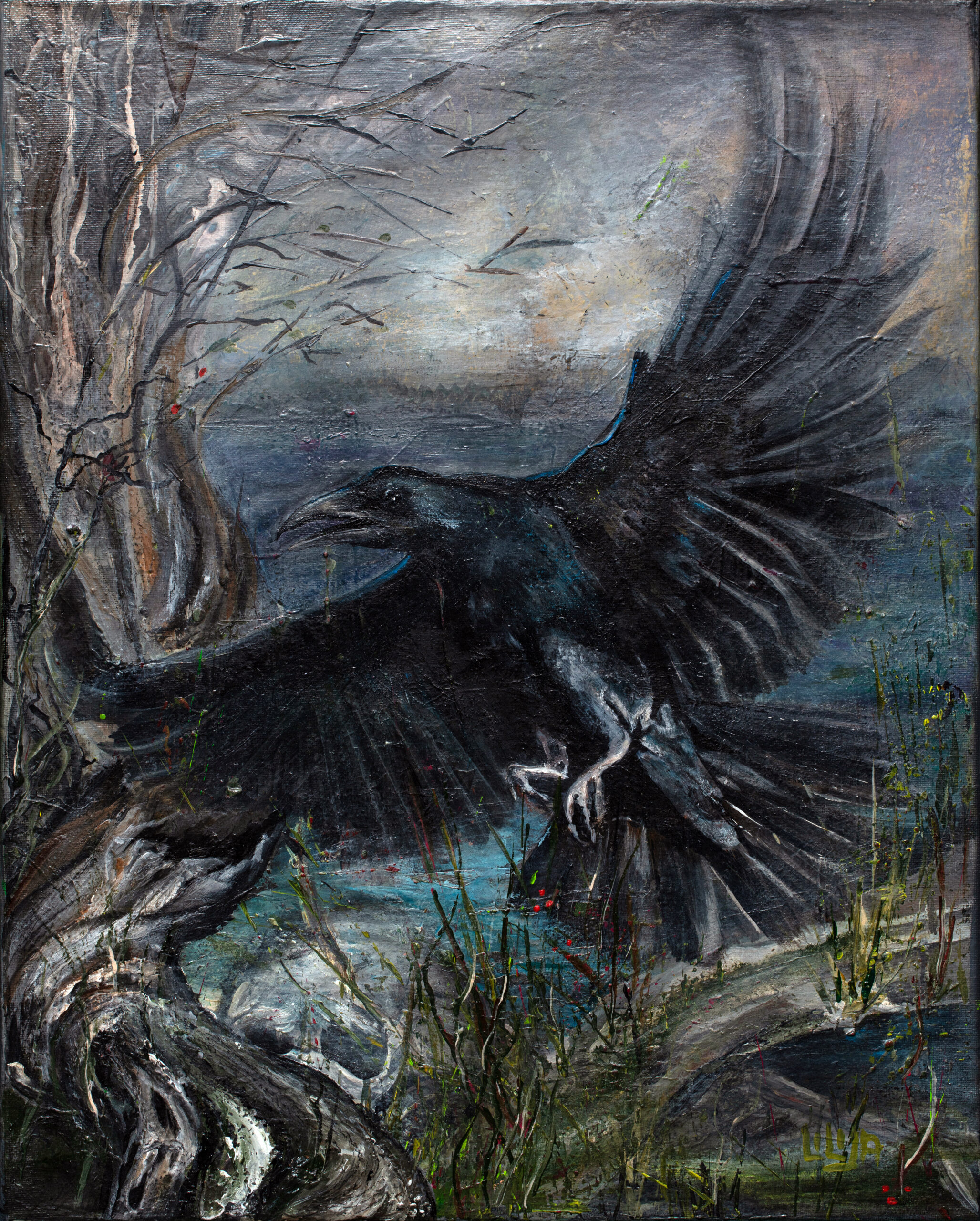 Guardian Raven Artist: Lilija Kavaliauskienė