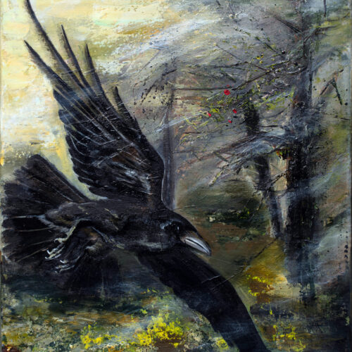 Guardian Raven Artist: Lilija Kavaliauskienė