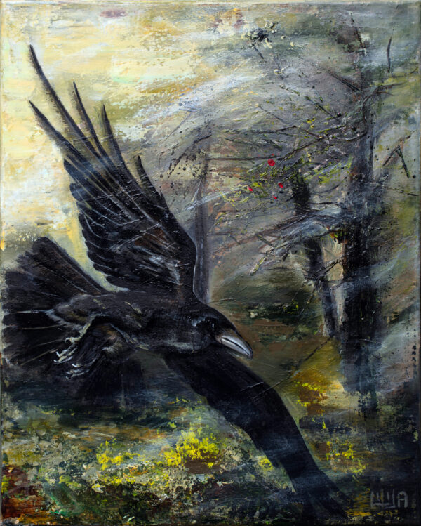 Guardian Raven Artist: Lilija Kavaliauskienė