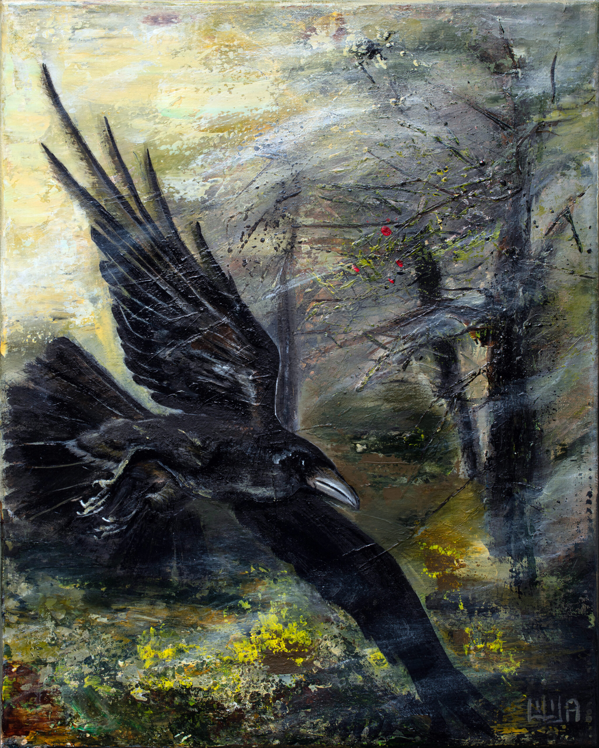 Guardian Raven Artist: Lilija Kavaliauskienė
