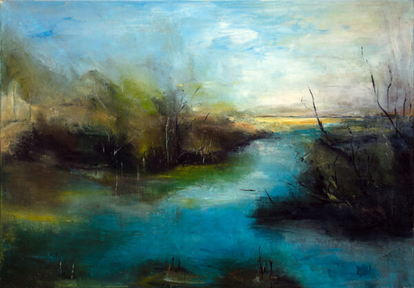 Memories Surface from the Past / Iš praeities išplaukia prisiminimai Landscapes Artist: Lilija Kavaliauskiene