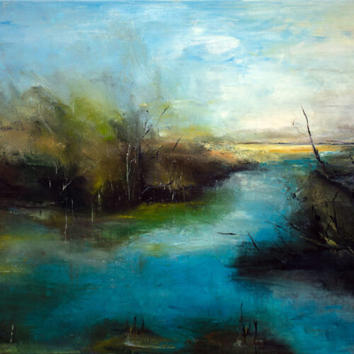 Memories Surface from the Past / Iš praeities išplaukia prisiminimai Landscapes Artist: Lilija Kavaliauskiene