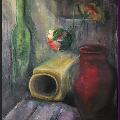Touched by the Light/ Paliesta šviesos Still Lifes Artist: Lilija Kavaliauskiene